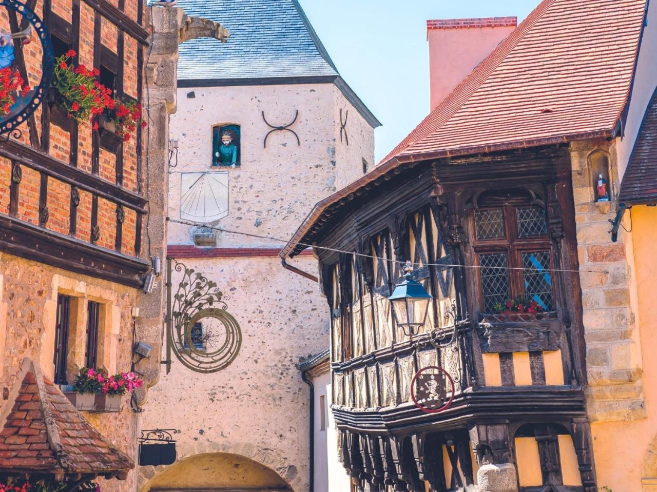 Grand Hotel De Bourbon-Lancy - Spa Et Restaurant - Logis Exteriér fotografie