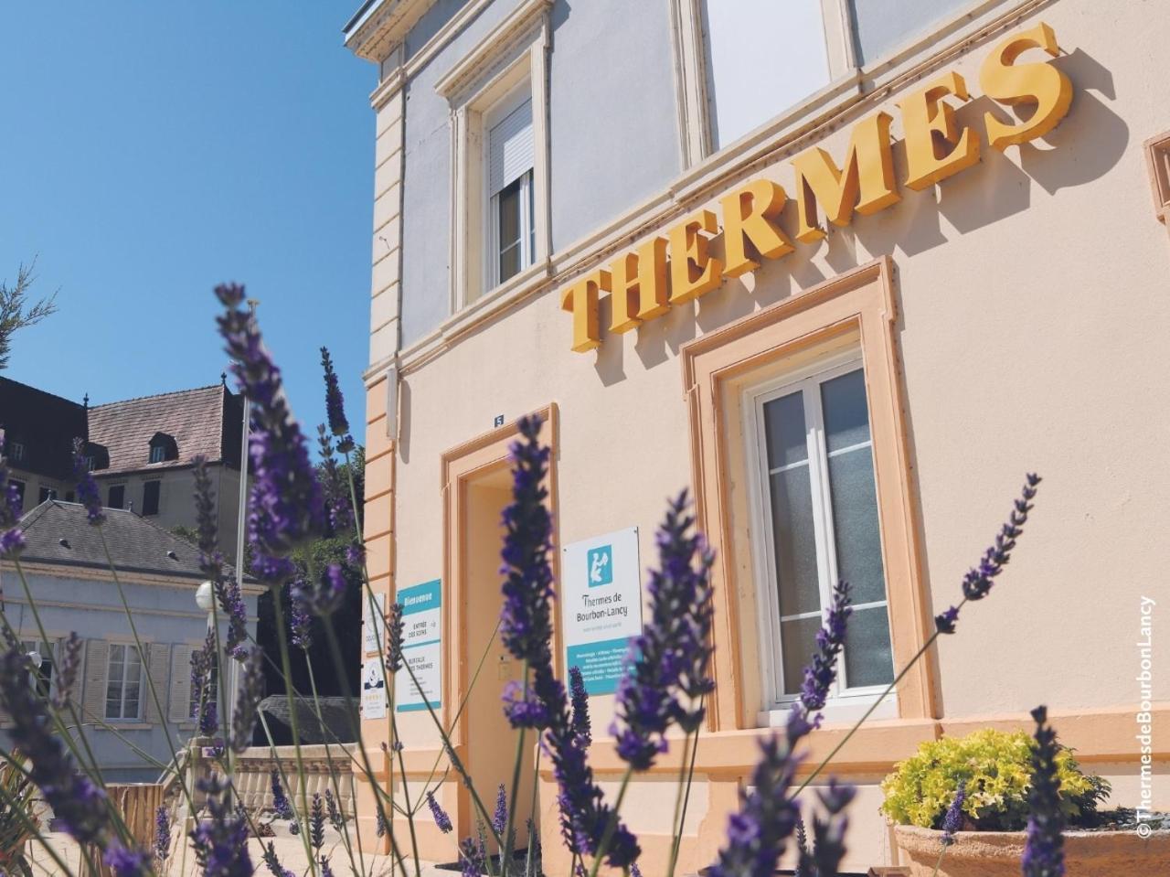 Grand Hotel De Bourbon-Lancy - Spa Et Restaurant - Logis Exteriér fotografie