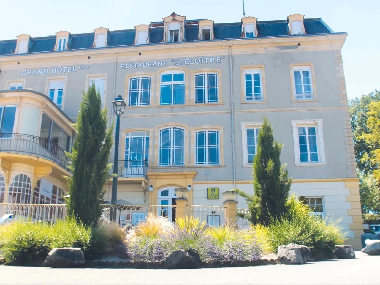 Grand Hotel De Bourbon-Lancy - Spa Et Restaurant - Logis Exteriér fotografie
